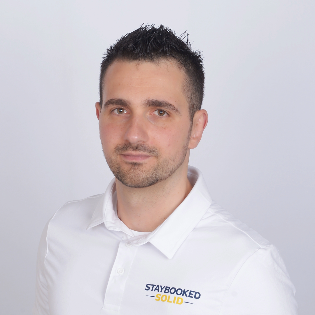 Max, Founder of Stay Booked Solid